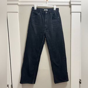 Uniqlo U Lemaire black hight waisted jeans